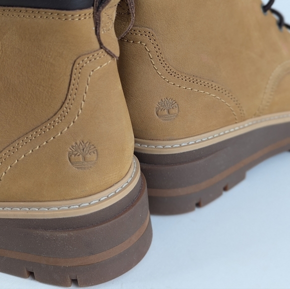 Timberland Cheyenne Valley Mid Lace-Up Wheat Nubuck Hiking Boot - sz 9½ - Picture 5 of 15